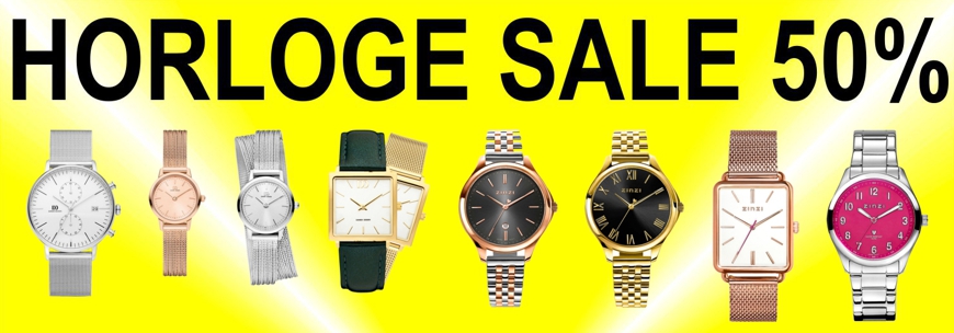 50% korting op horloges van Olympic, Danish Design, Daniel Wellington, Citizen, Zinzi en Festina