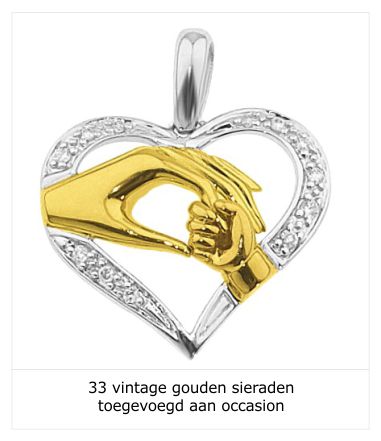 33 vintage gouden occasion sieraden toegevoegd