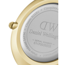 DW00100347 Daniel Wellington Unisex Horloge Petite Evergold Black Doublé 32 mm