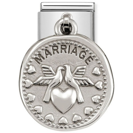 33180409 Nomination Hangend Huwelijk Mariage Zilver