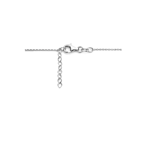 P263 Zilveren collier met hanger zoetwaterparel