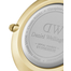 DW00100347 Daniel Wellington Unisex Horloge Petite Evergold Black Doublé 32 mm