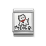 33220312 Zilver Hond My Dog Nomination schakel BIG