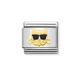 03027244 Nomination Schakel Cool Cat Emaille