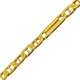 14.3 gram gouden valkenoog-armband 23.5 cm x 5.3 mm