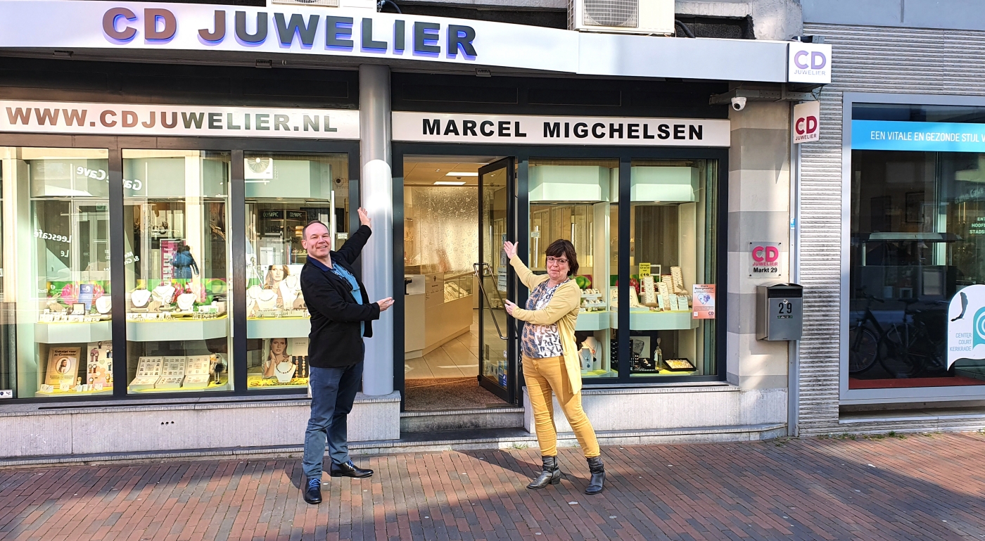 Thea en Marcel Migchelsen heten U welkom bij CD Juwelier